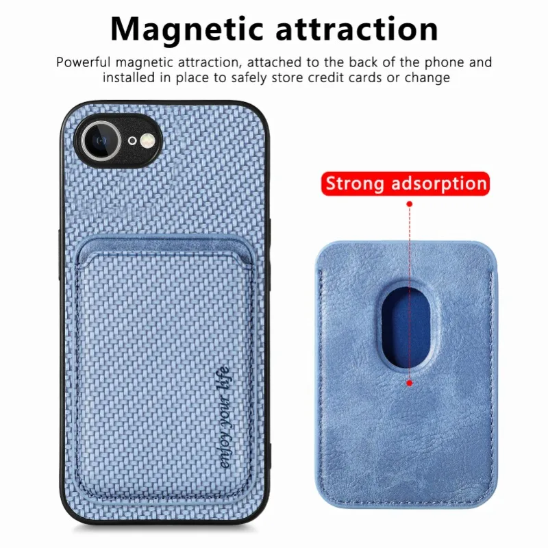 Funda Fibra Carbono iPhone 16E Carga Inalámbrica MagSafe - imagen 3