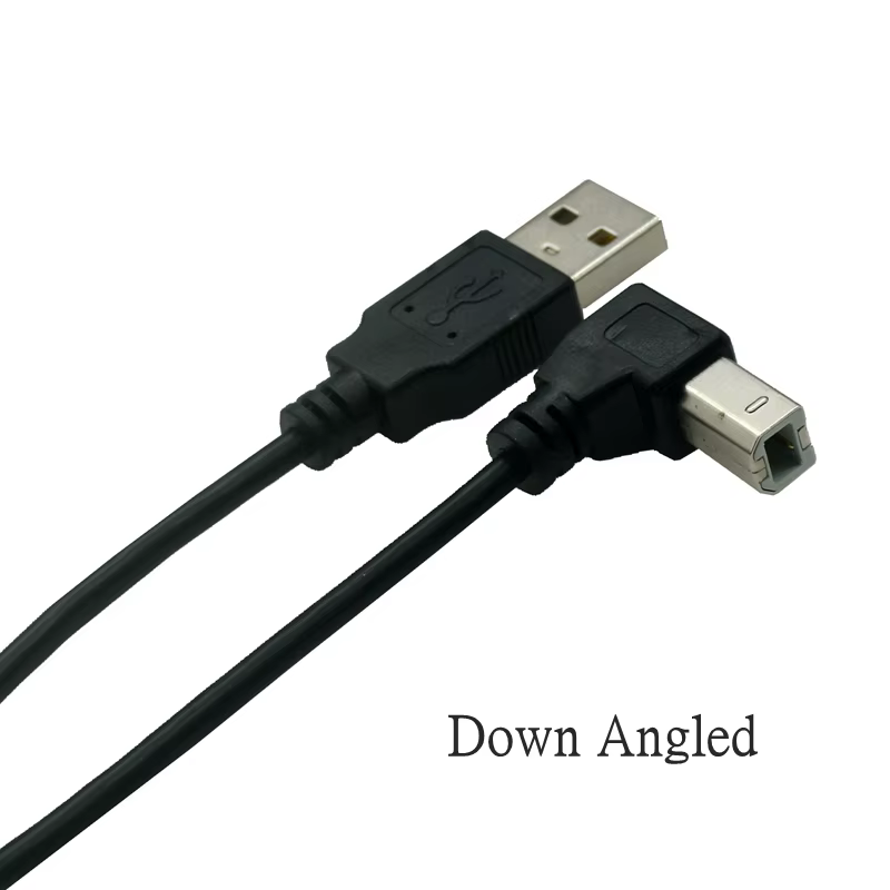 Conector USB 90° A/B