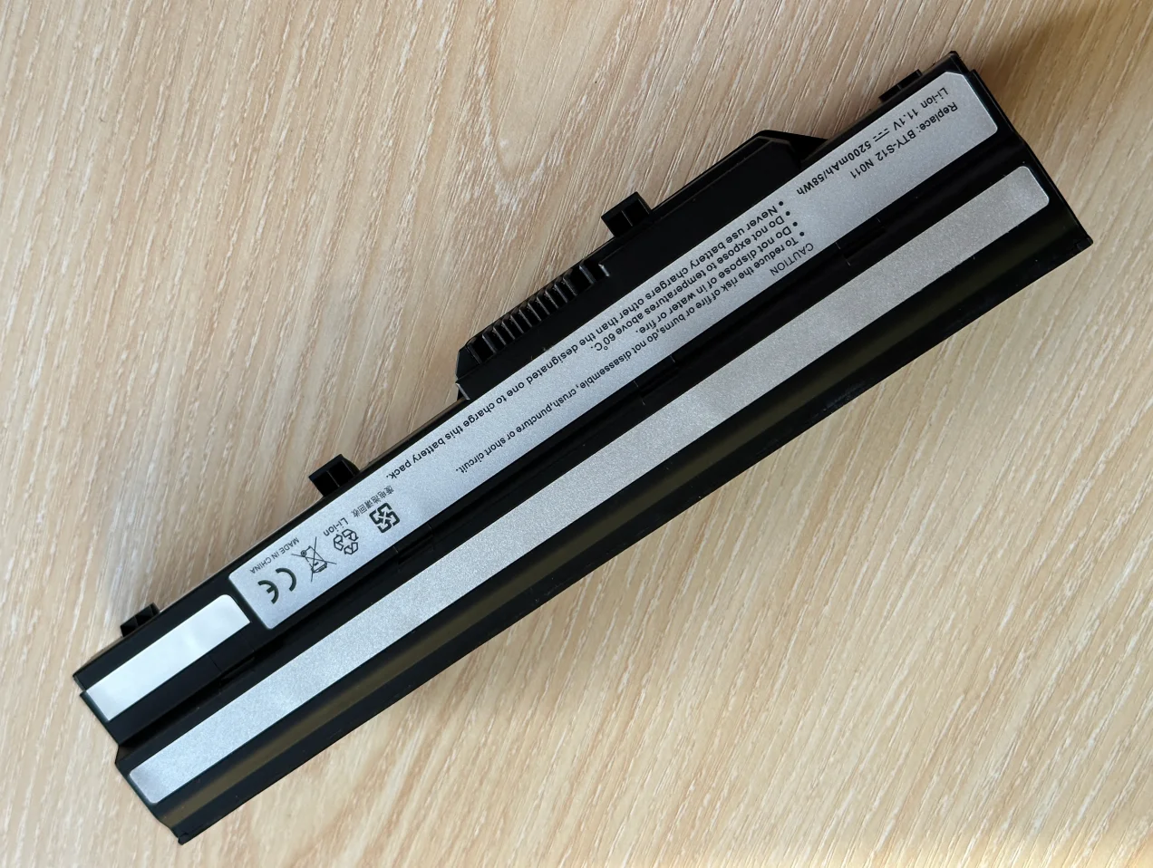 Batería MSI BTY-S11/BTY-S12 para Portátil Wind U100 U200 U210 - imagen 2