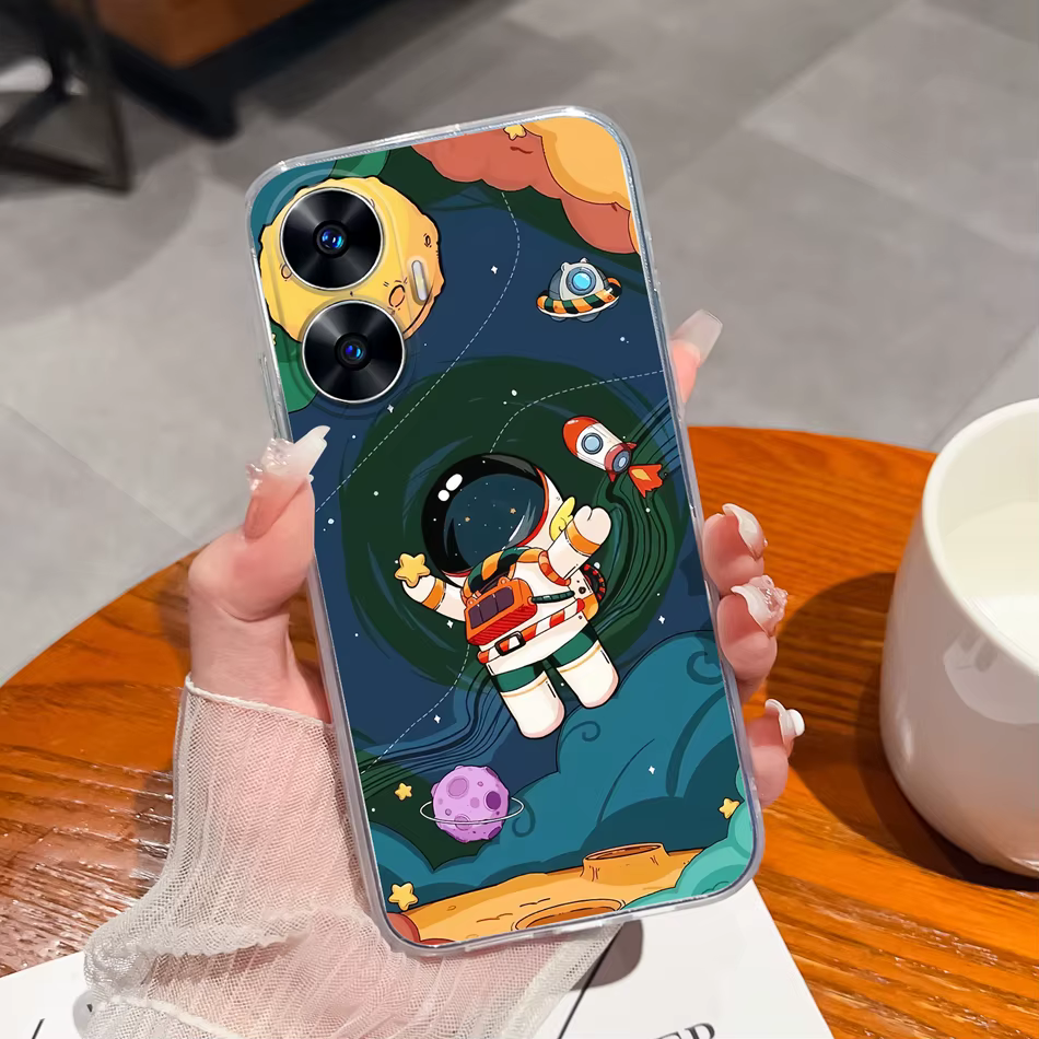 Recorte exacto para la cámara del Realme C55