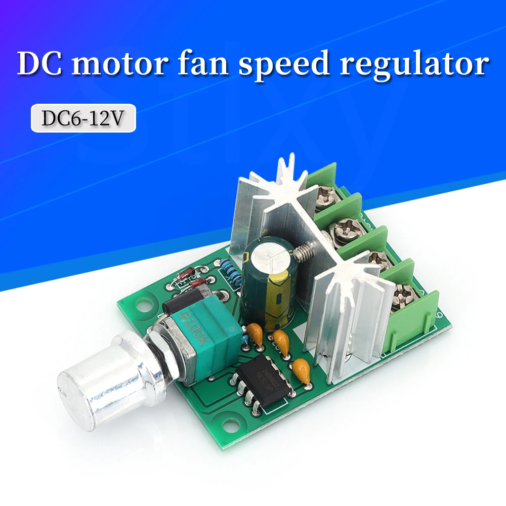 Controlador PWM Motor DC para Regulador de Velocidad - imagen 3