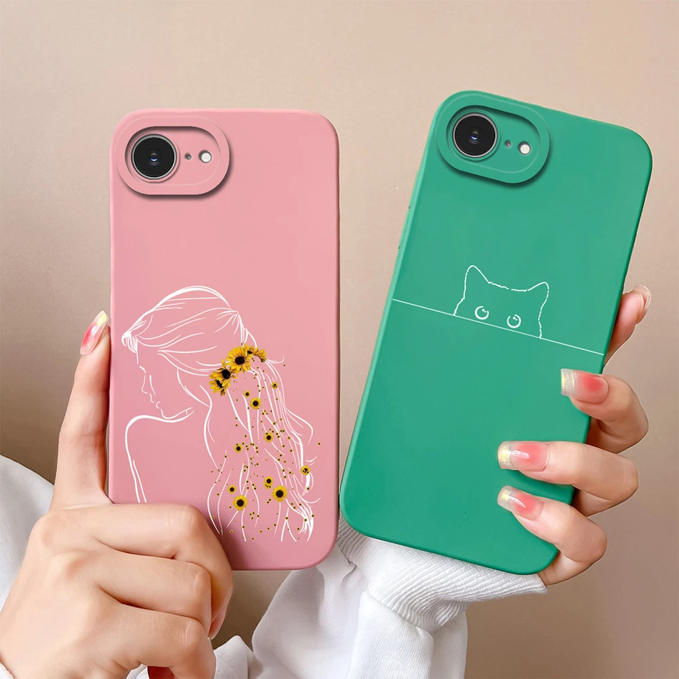 Funda Silicona Líquida iPhone SE 2025 – Diseño Mariposa Suave - imagen 5