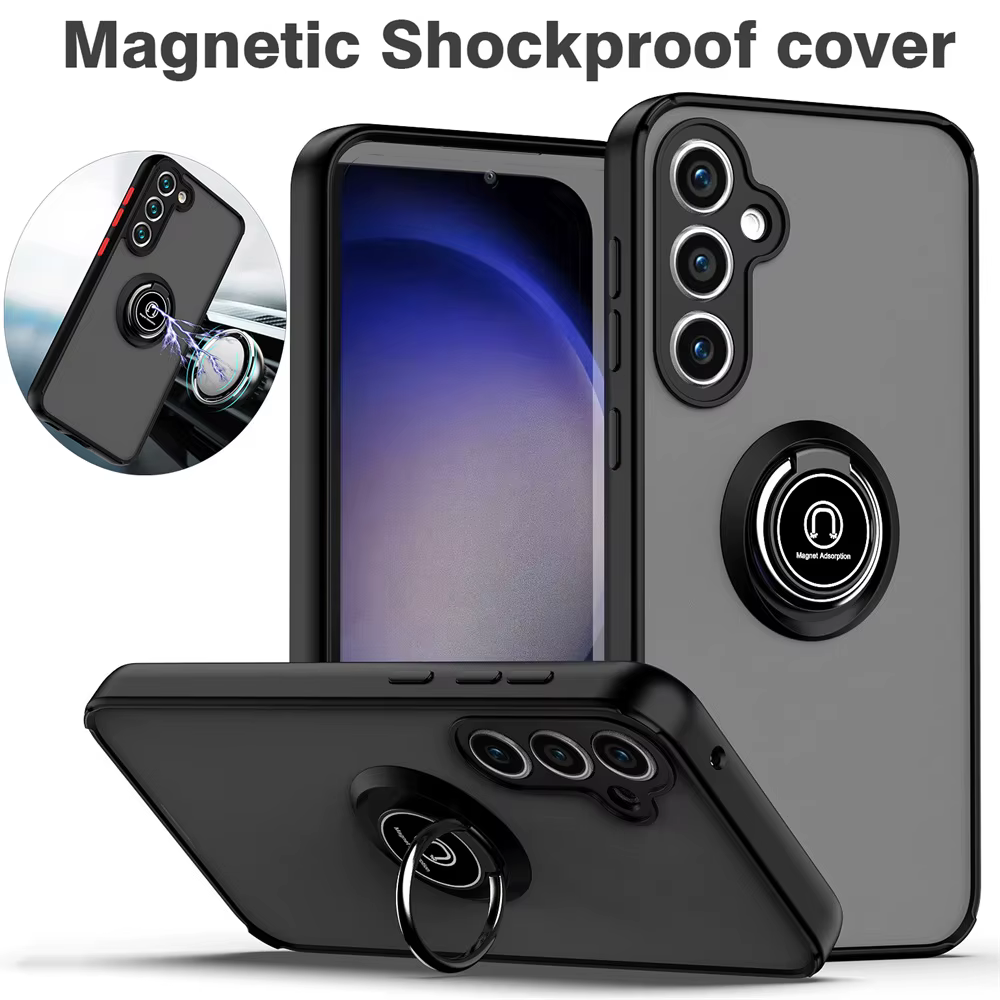 Funda magnética mate TEXT ME vista frontal