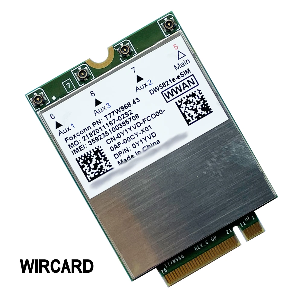 Módulo instalado en chasis