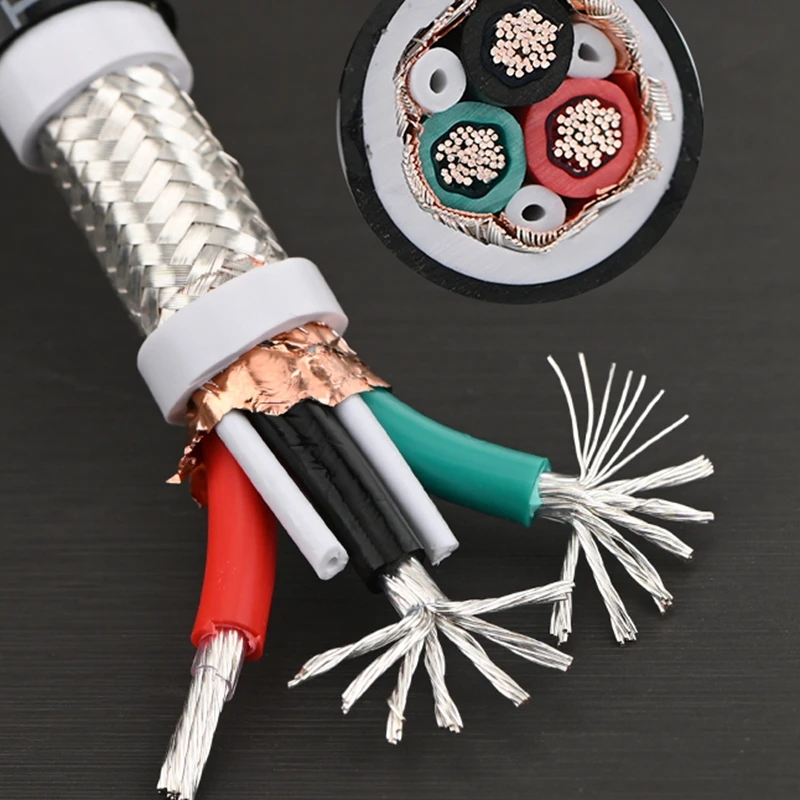 Grey Knight MKII Cable de alimentacion HiFi con plata OCC 5N Pro - imagen 5