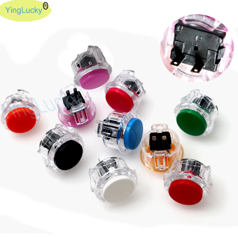 Empaque individual del botón Arcade YingLucky