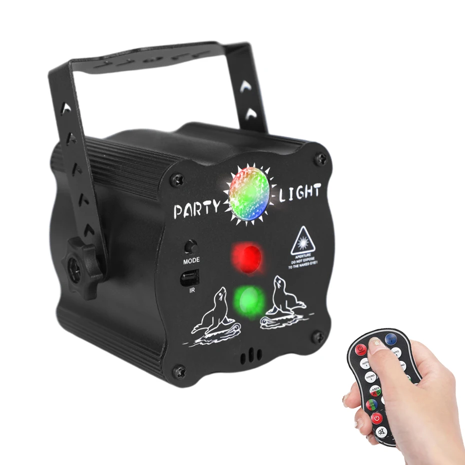 Instalación versátil del proyector de luces