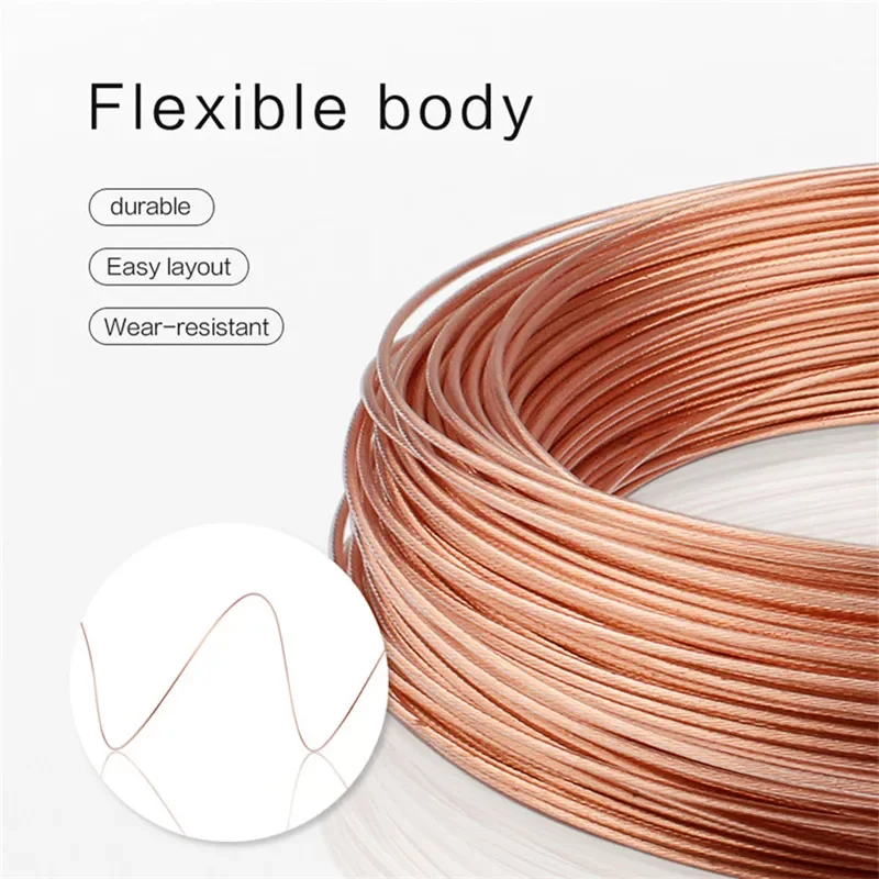 Cable para altavoces OCC 6N de cobre monocristalino para amplificador - imagen 5