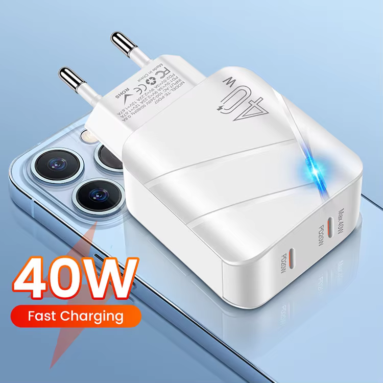 Adaptador olaf de carga rápida para teléfonos móviles