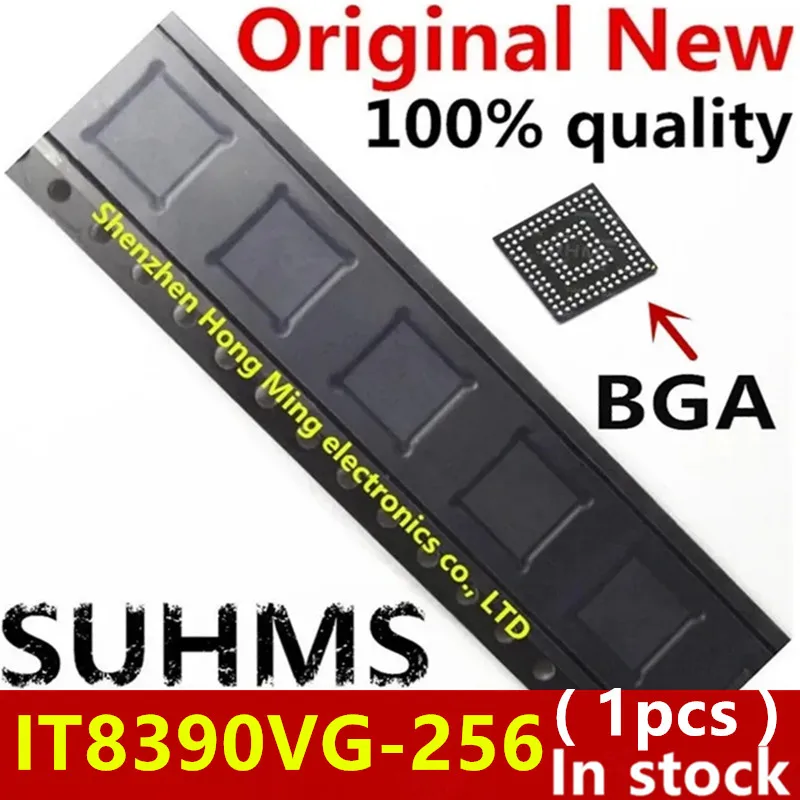 Chipset IT8390VG-256 vista frontal con encapsulado BGA
