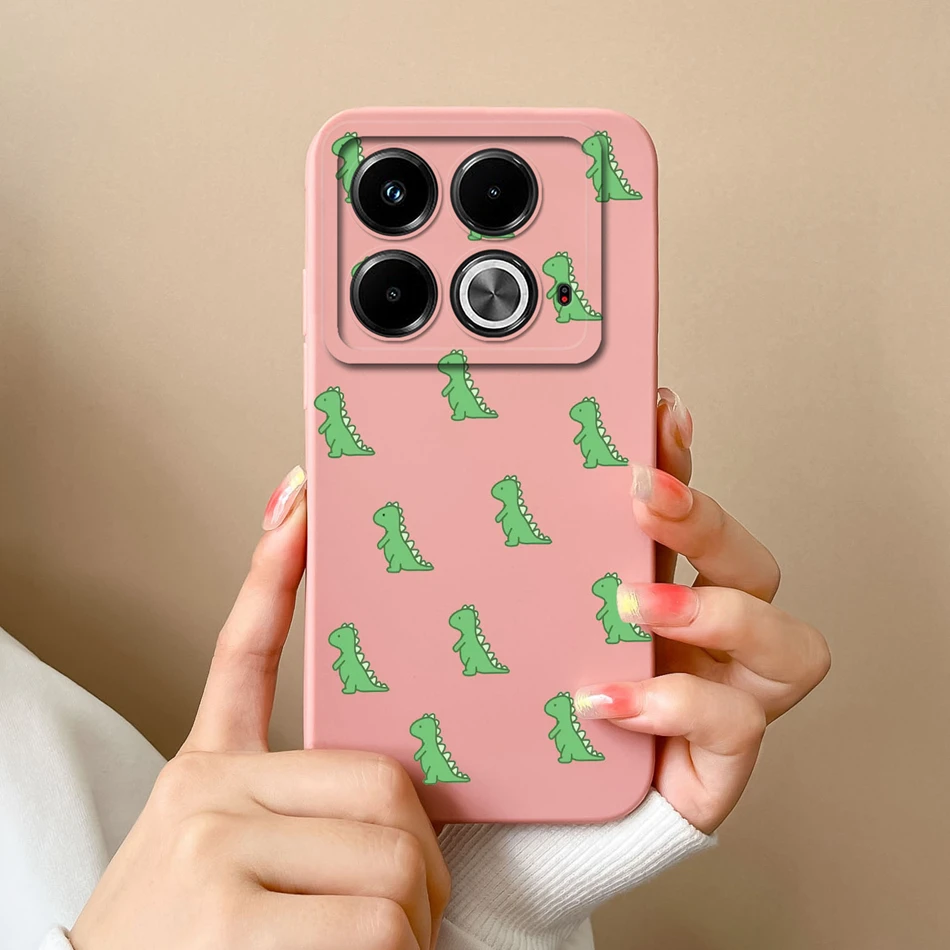 Funda Silicona Líquida Infinix Note 40 Pro Plus – Dibujos Animados