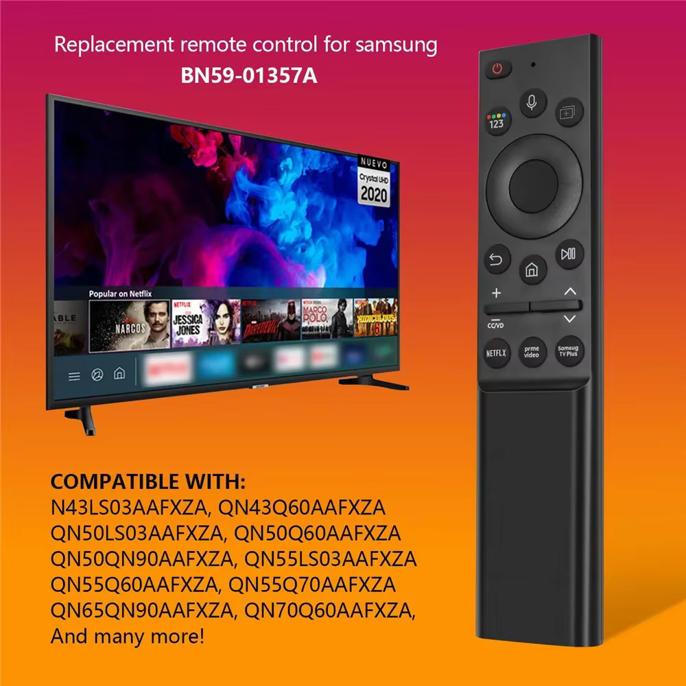 Mando a distancia compatible con Samsung QLED