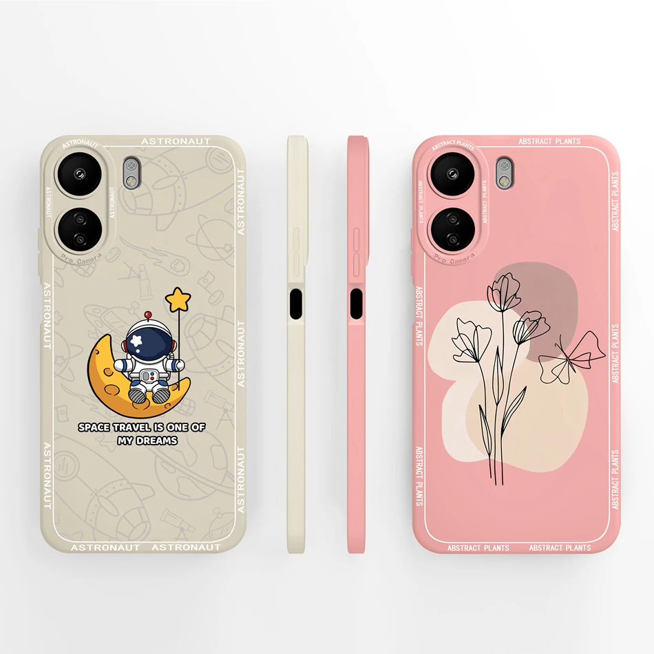Funda Xiaomi POCO C65 – Silicona Diseño Mariposa Antigolpes - imagen 3