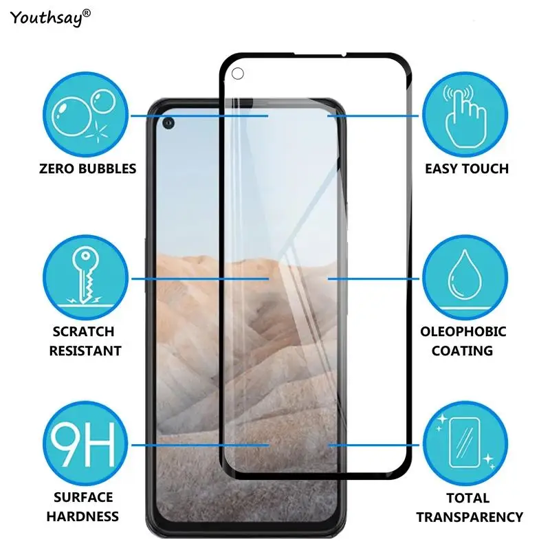 Google Pixel 5A Protector Pantalla – Vidrio Templado 9H - imagen 5