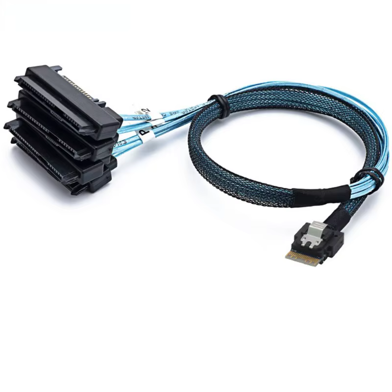 Detalle del conector SFF-8482 para dispositivos SAS