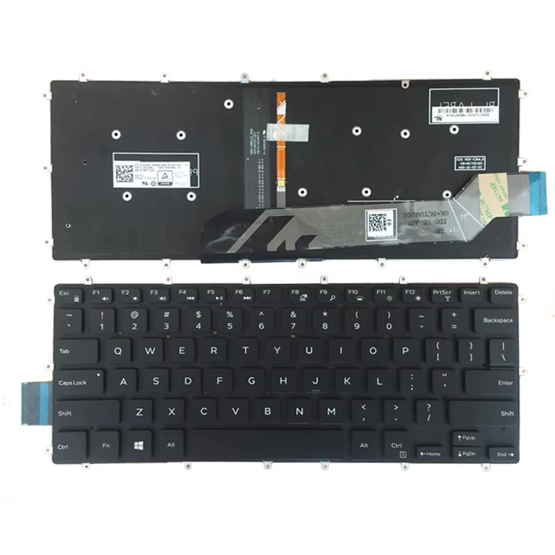 Teclado Dell Inspiron en close-up