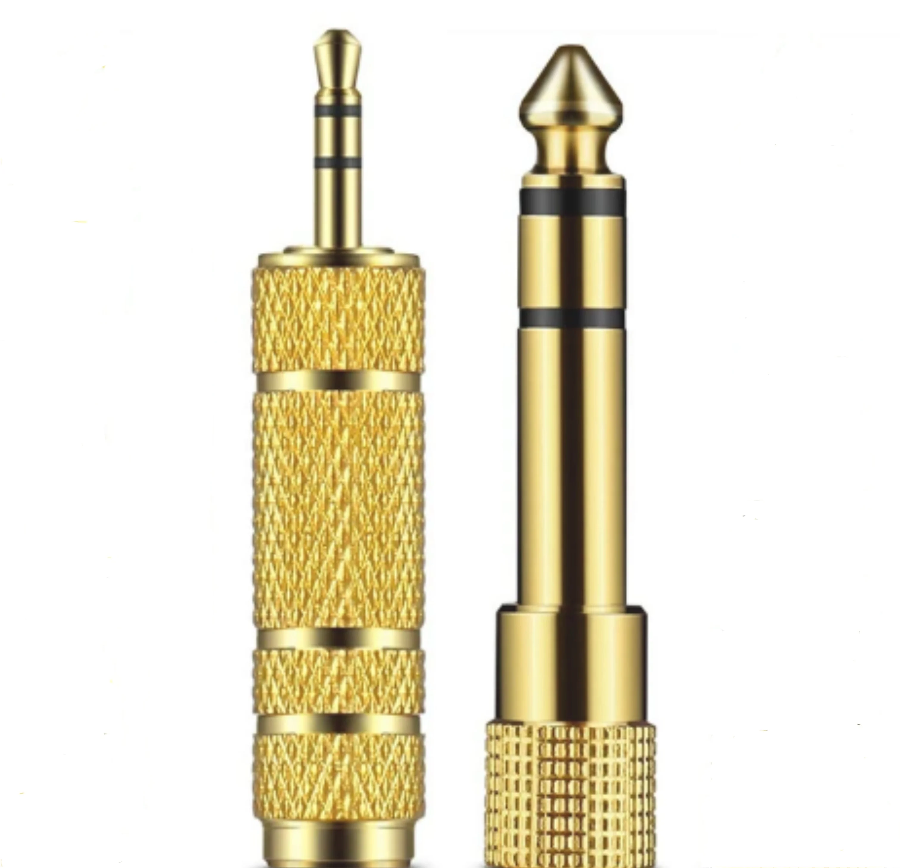 Adaptador jack 3.5mm a 6.35mm estéreo