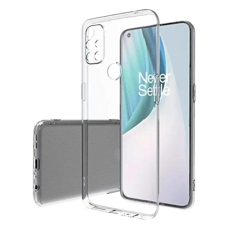 Funda Silicona OnePlus Nord 2 CE N10 N100 - Transparente Antigolpes