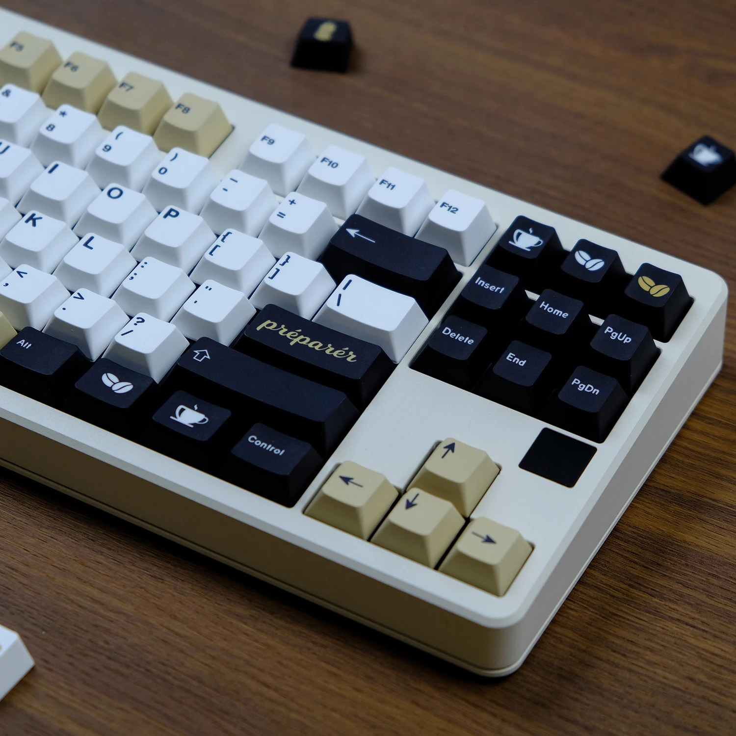 GMK Coffee Mocha Keycaps PBT Perfil Cherry para Teclado Mecánico - imagen 3