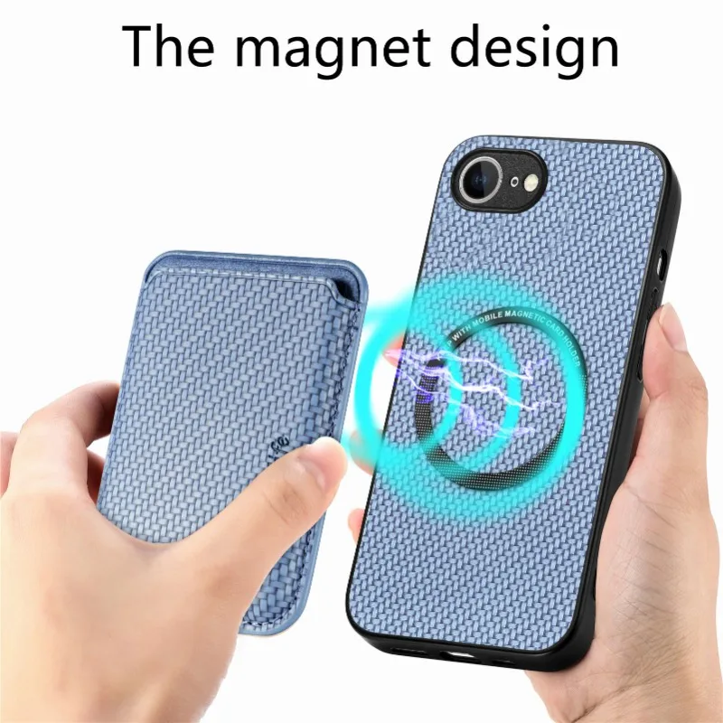 Funda Fibra Carbono iPhone 16E Carga Inalámbrica MagSafe - imagen 2