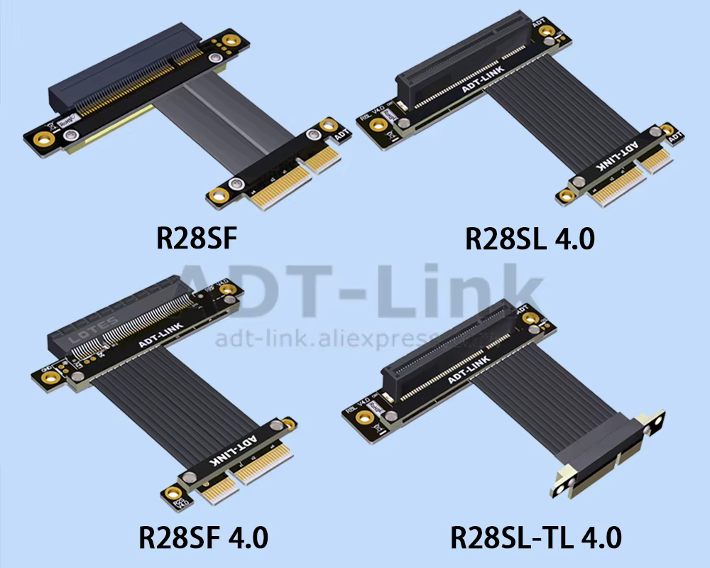 Comparativa de velocidad PCIe