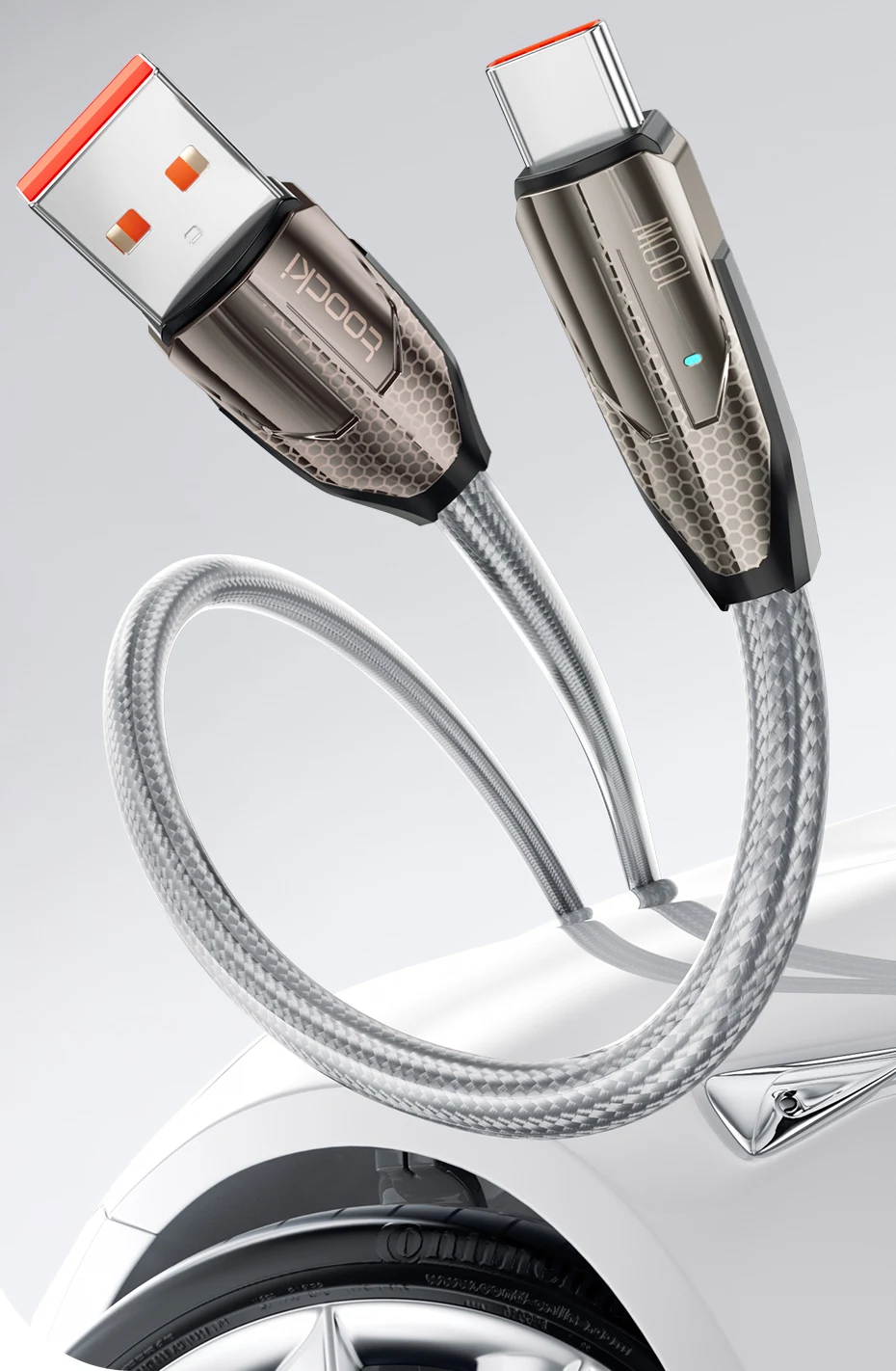 Detalle del cable USB-C Toocki