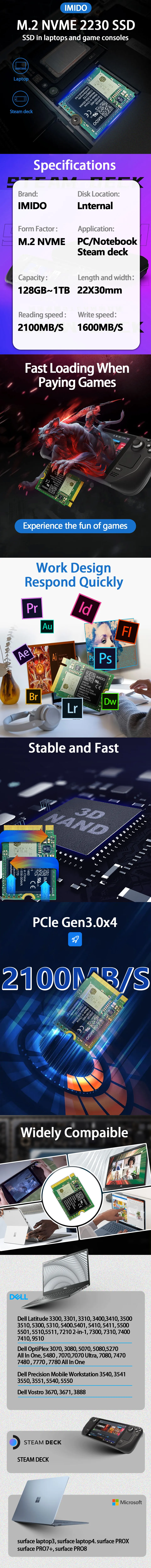 SSD 2230 NVMe M.2