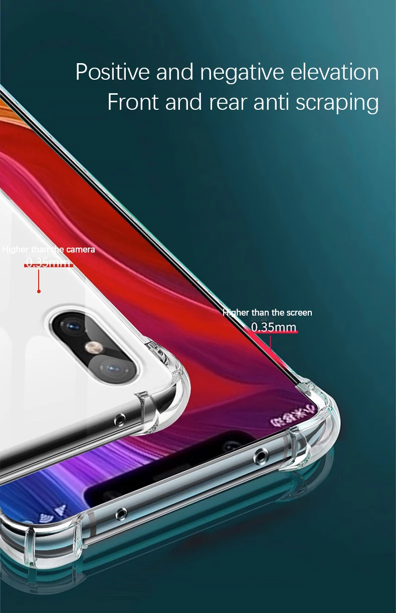 Funda instalada en Xiaomi Mi 8