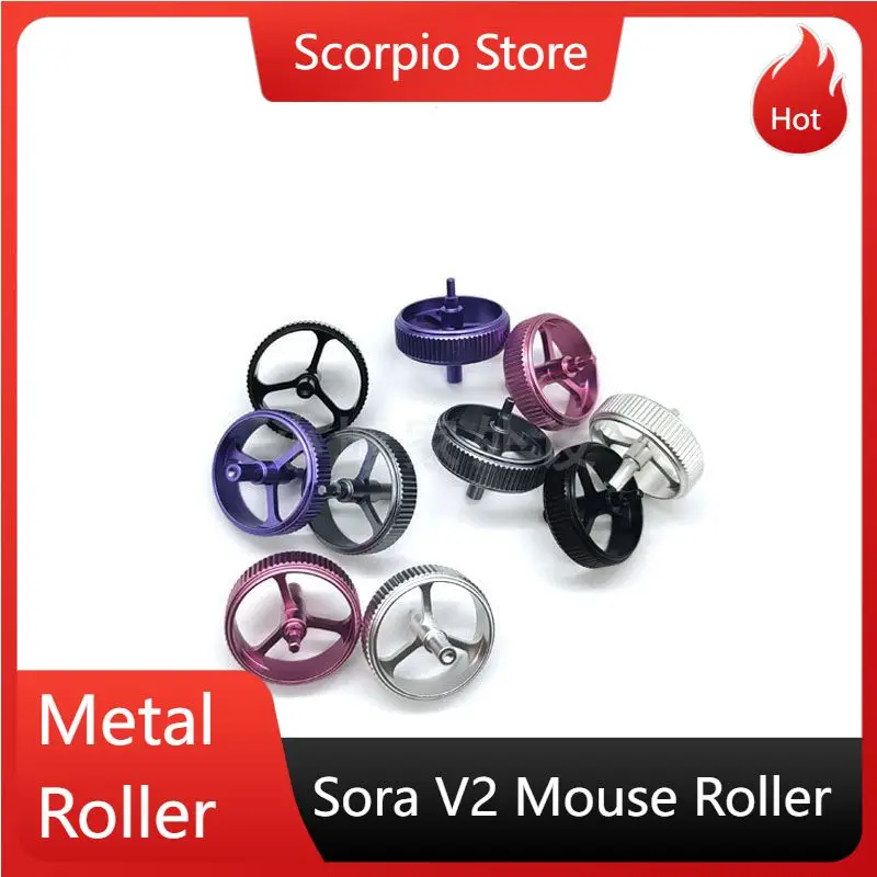 Ninjutso Sora V2 Rueda Aluminio – Recambio Ratón Gaming