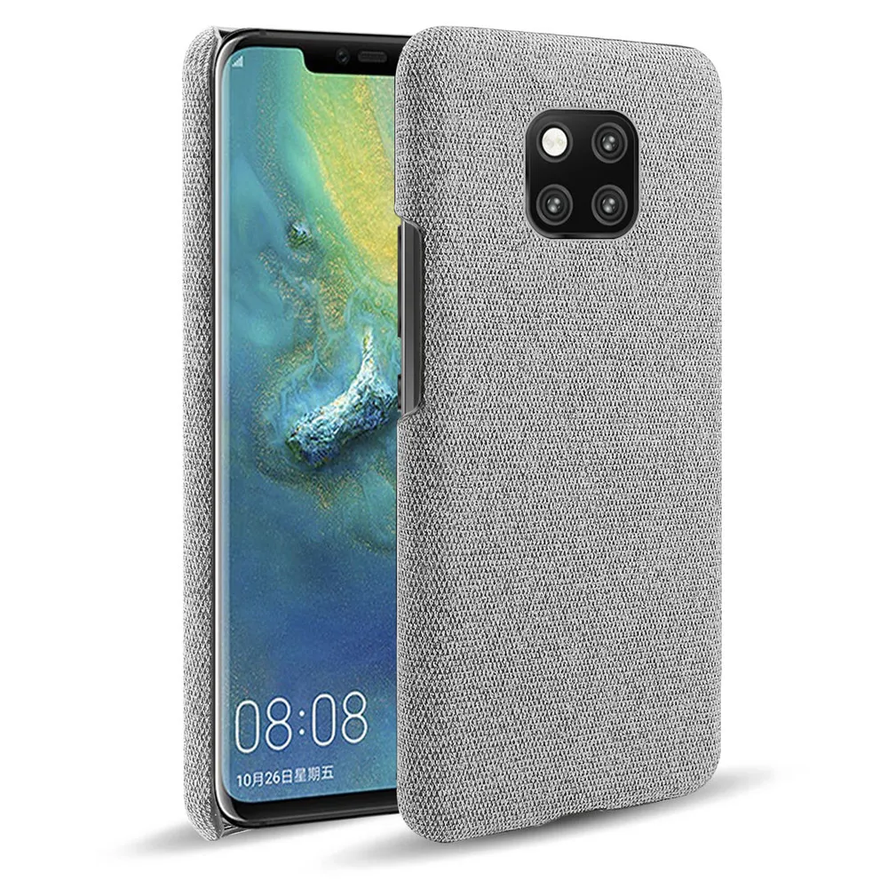 Funda Tela Huawei Mate 20 Pro Retro Antigolpes Delgado