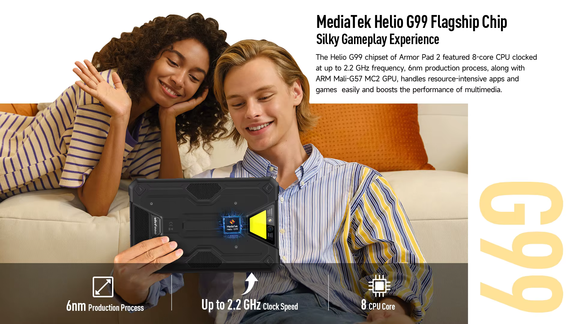 MediaTek Helio G99 Ulefone Armor Pad 2