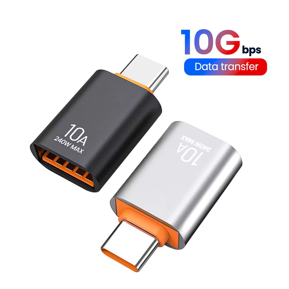 Adaptador USB-C a USB-A 10A OTG para MacBook, iPad, Samsung, Huawei - imagen 5