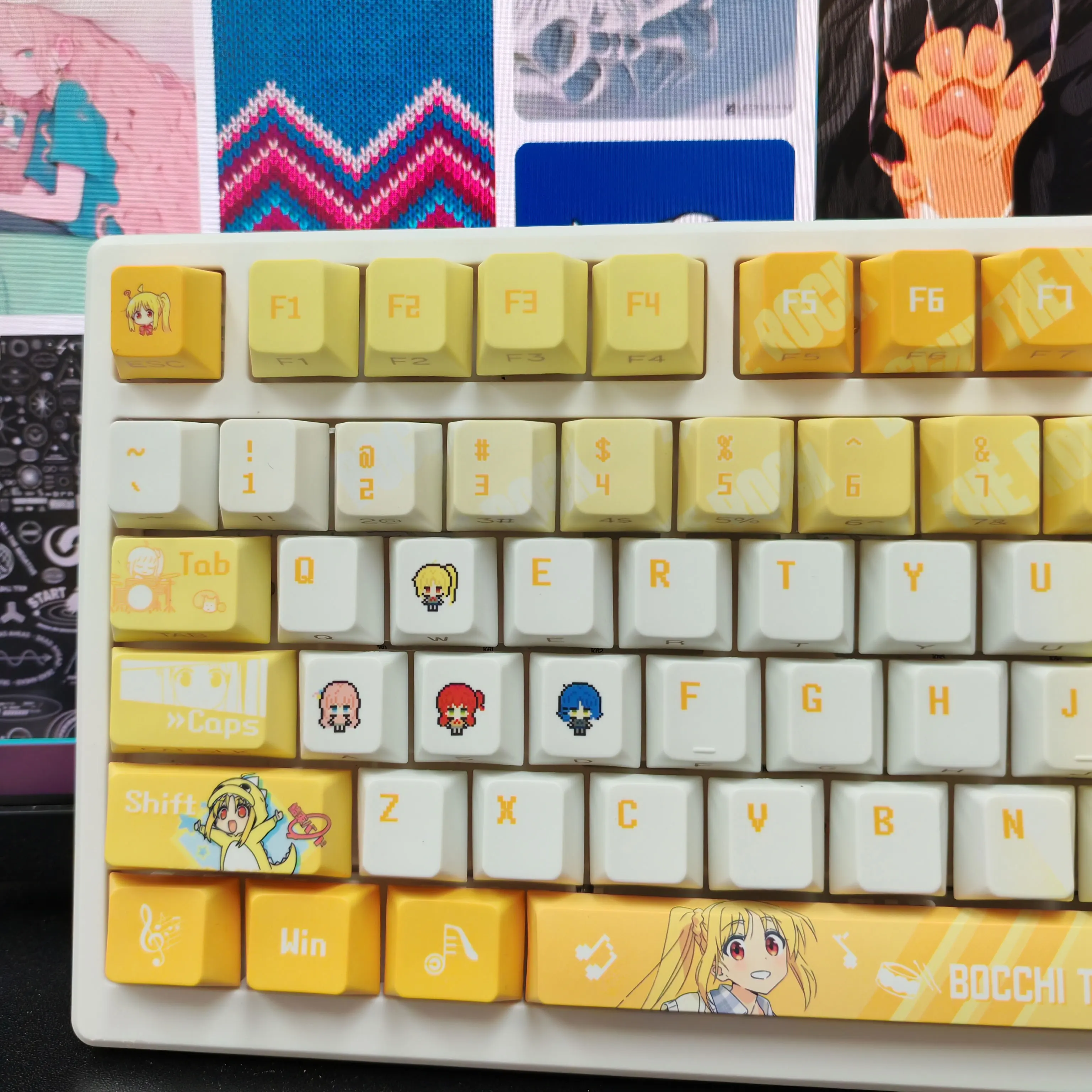 Ejemplo en teclado