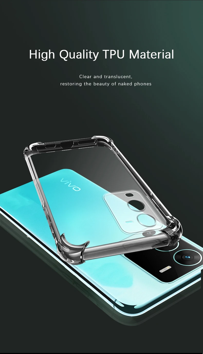 Acabado suave de la funda de silicona