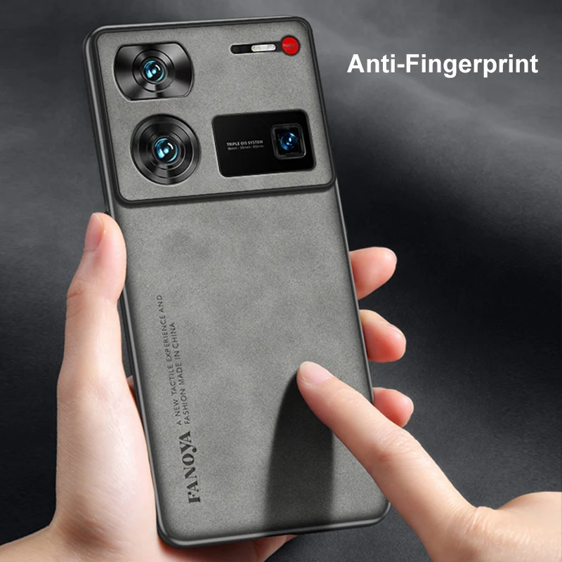 Funda PU Nubia Z60 Ultra Cuero LUJO + Silicón Antigolpes - imagen 4