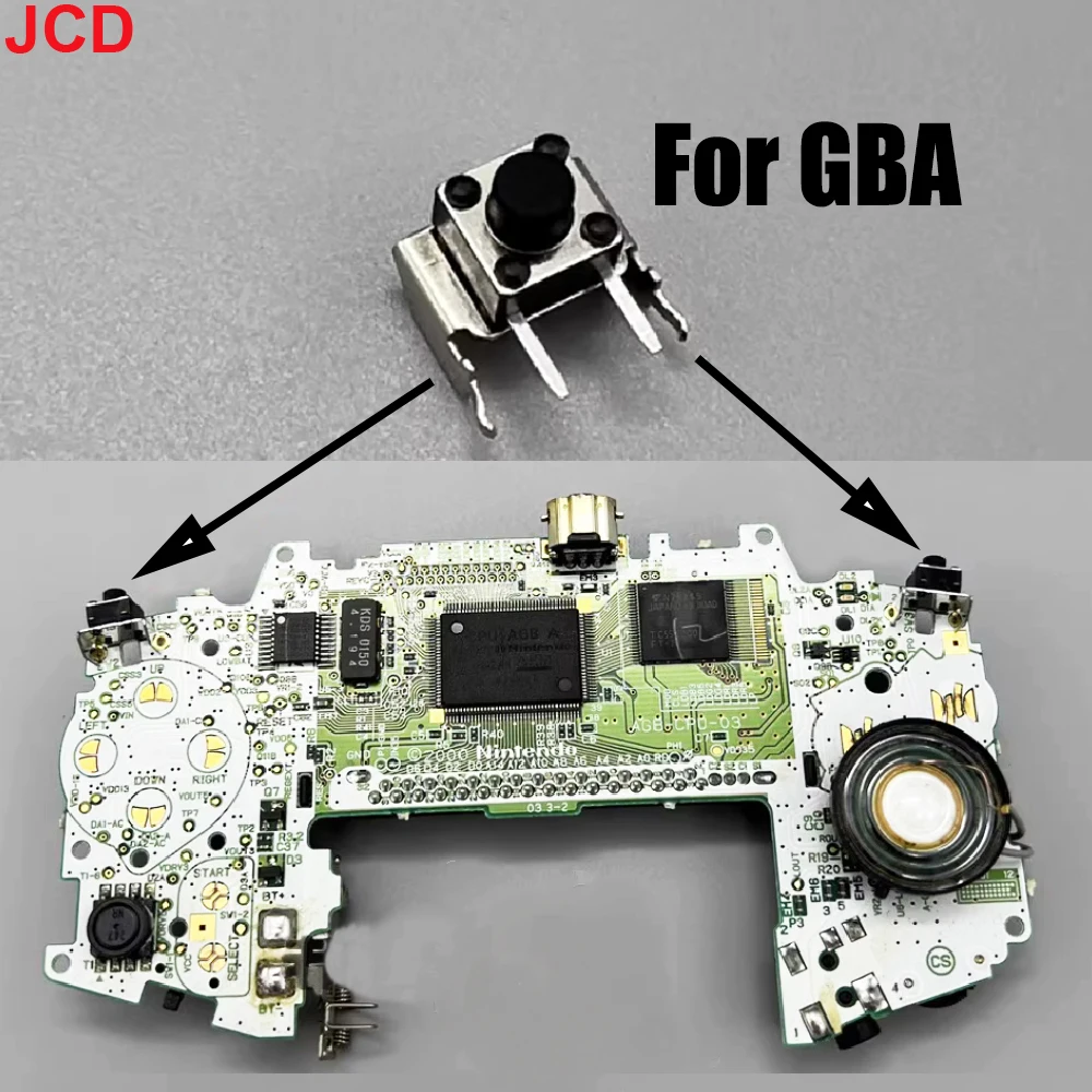 JCD Interruptor Botones L/R GBA SP – Recambio Preciso - imagen 5