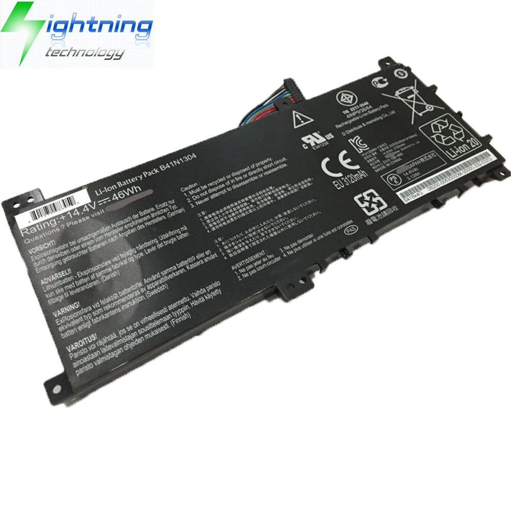 Batería compatible B41N1304 para Asus