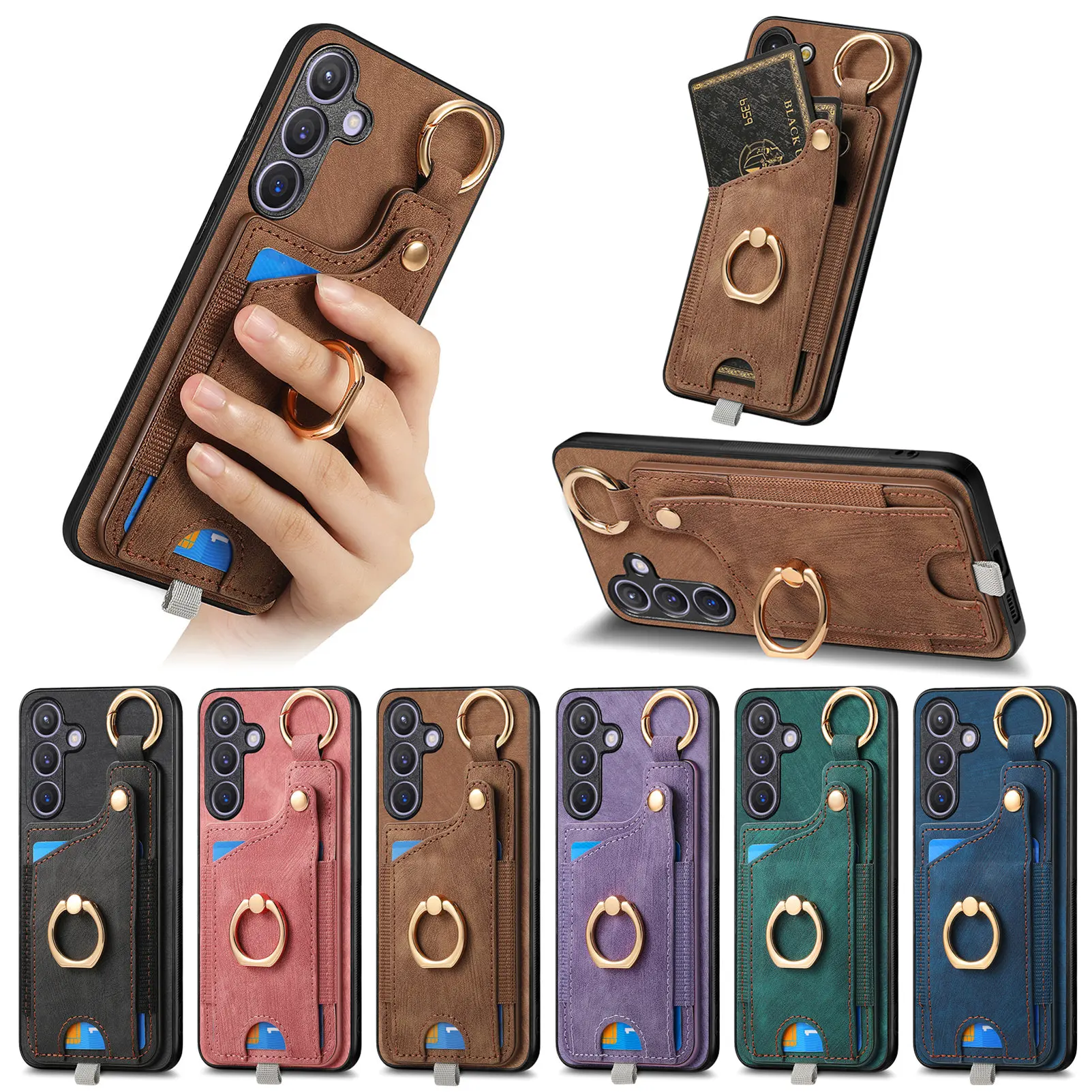 Funda Solt cerrada mostrando el cierre magnético