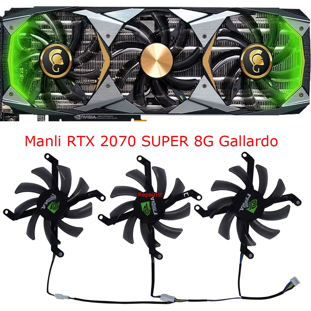 Ventilador GPU T129215SU vista frontal