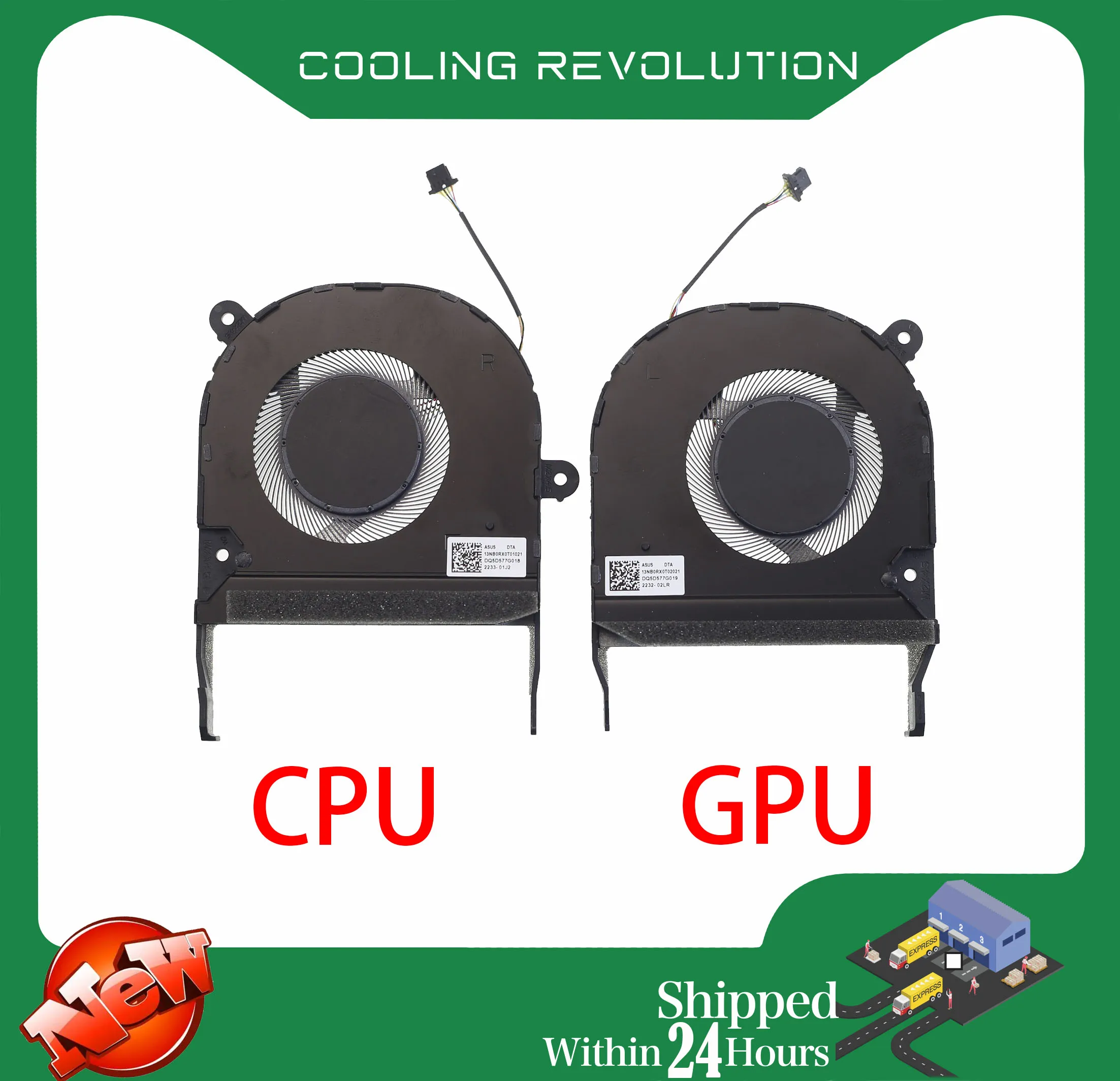 Ventilador de refrigeración GPU ASUS ZenBook Pro 15 - Vista lateral