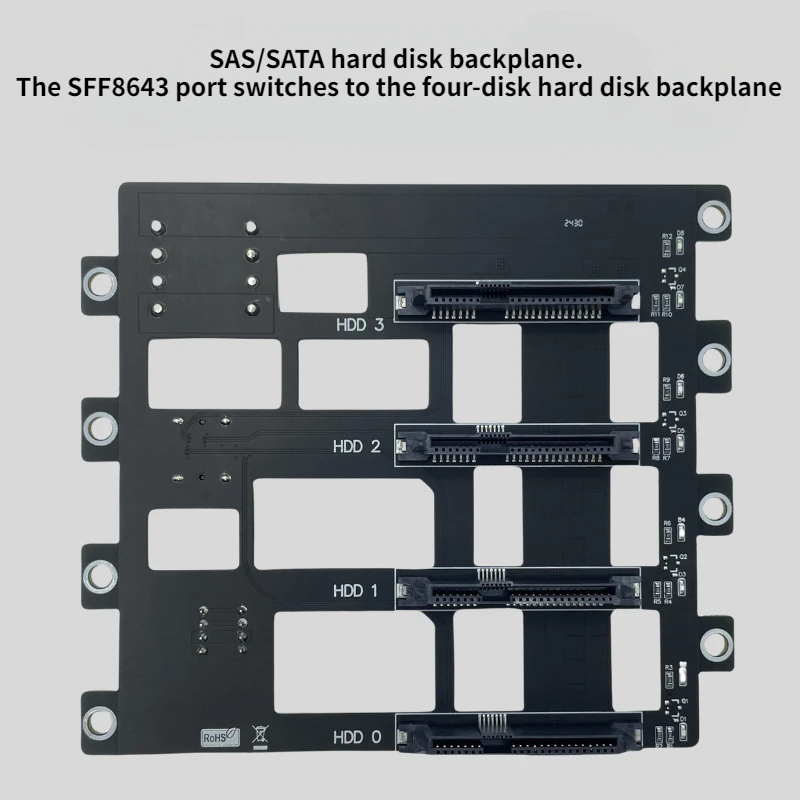 Bahías y espaciado para 3.5” y 2.5”