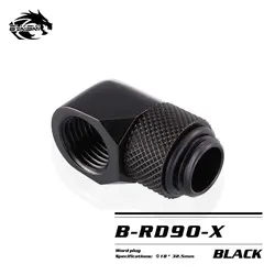 BYKSKI Codo 90° G1/4 Latón – Refrigeración Líquida PC