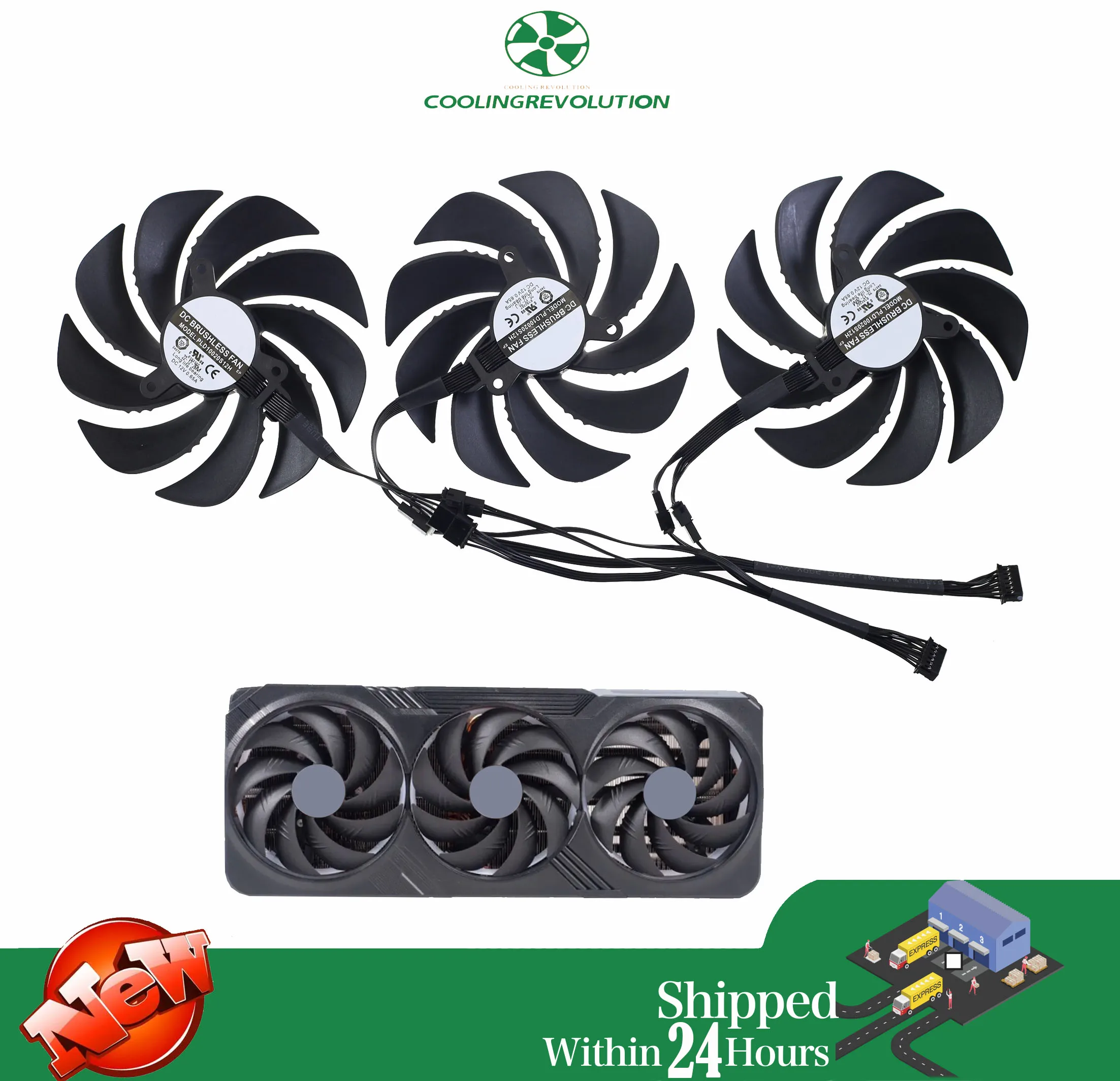 Ventilador de refrigeración para tarjeta gráfica 105MM