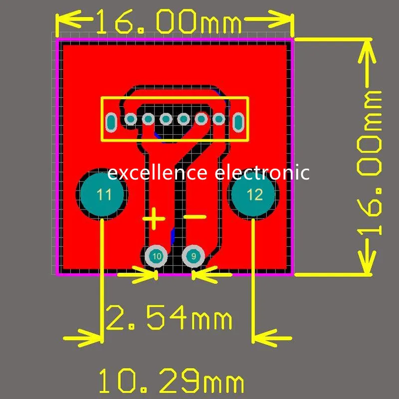 Placa adaptadora USB-C a DIP 2,54mm