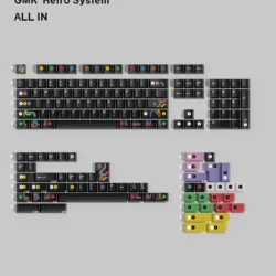 GMK Metro – Teclas PBT Sublimación MX con Espaciadora Dividida