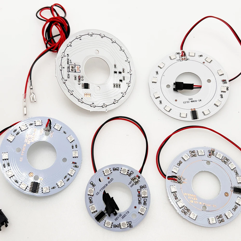 Conjunto de anillos RGB para 45-100mm