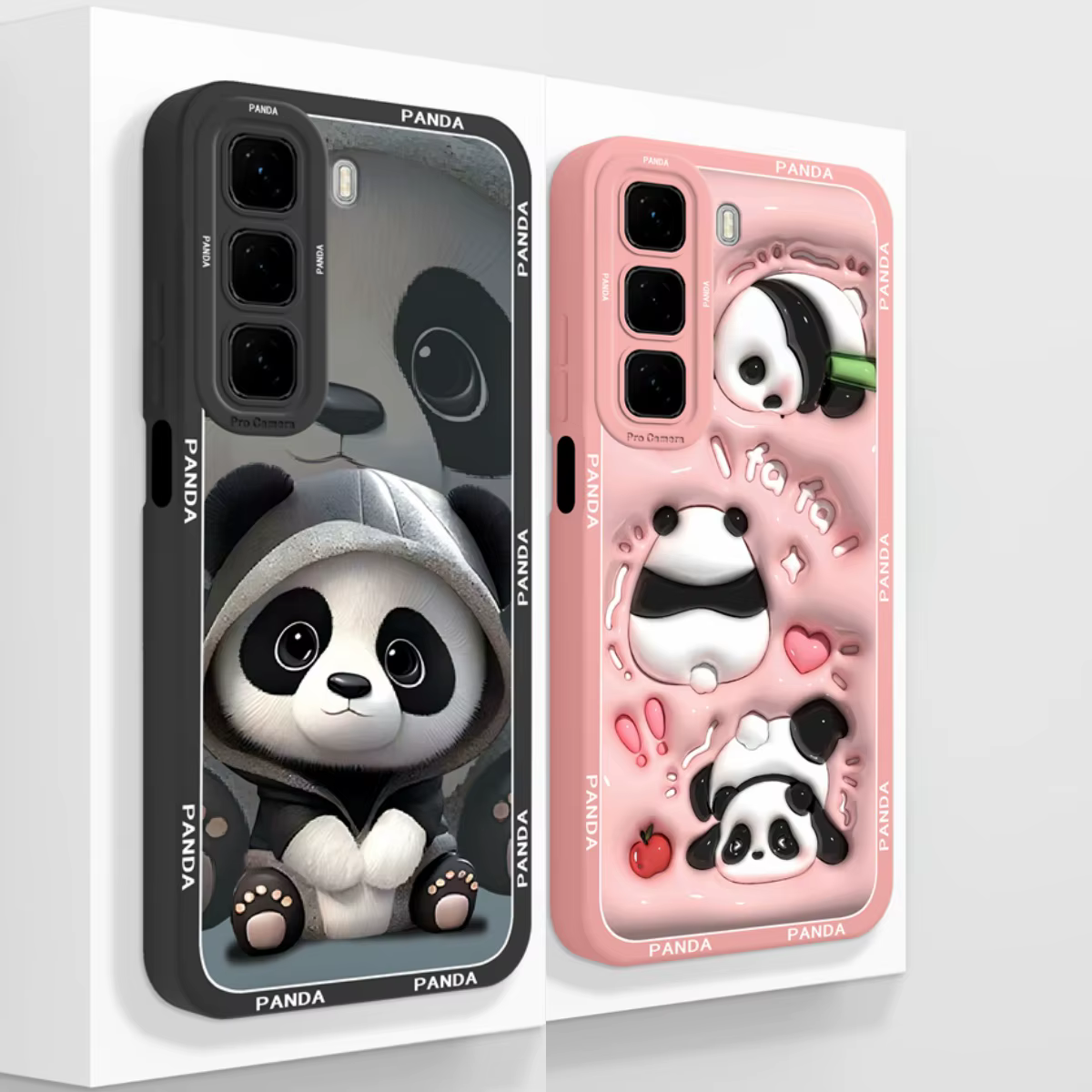 Funda Silicona Líquida Infinix Hot 50 Pro Plus – Diseño Panda - imagen 2