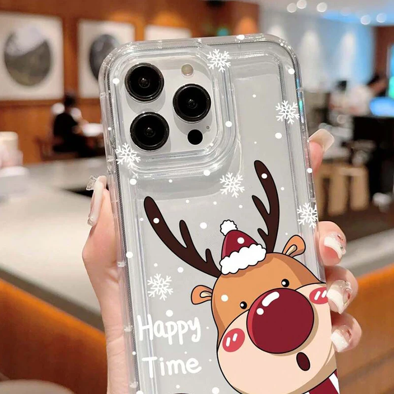 Funda Navideña iPhone 16/15 Pro Max/14/13/12/11/XS/X/XR/7/8 Plus - imagen 5