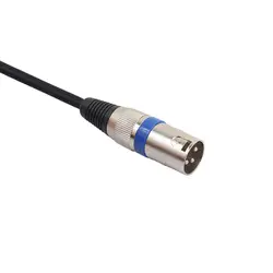 Cable XLR Macho 3 Pines 3,5 mm Estéreo para Micrófono