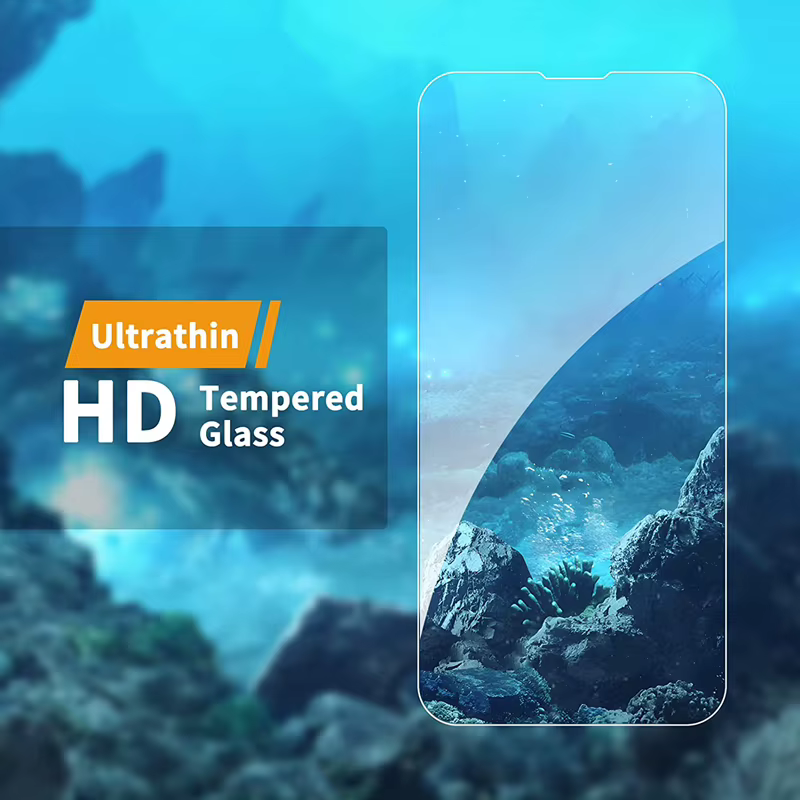 Cubierta de película transparente para pantalla de iPhone